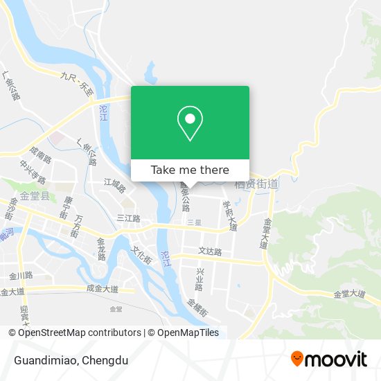 Guandimiao map