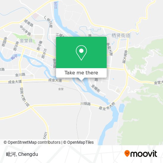 毗河 map