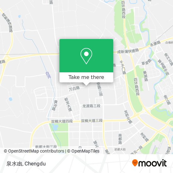 泉水凼 map