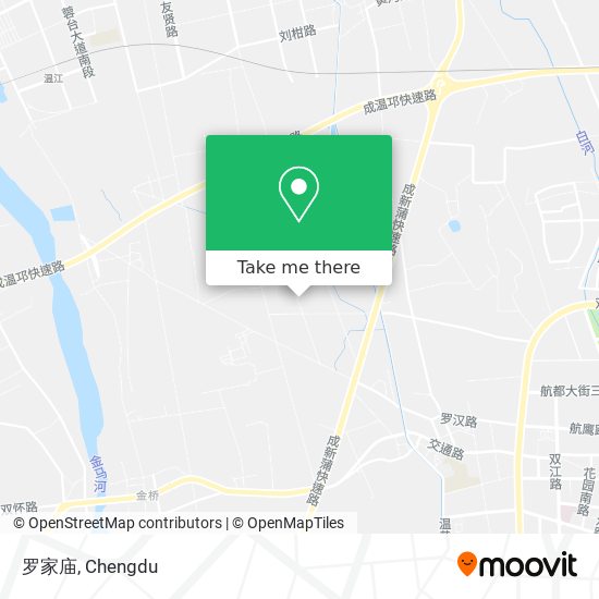 罗家庙 map