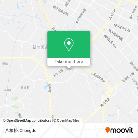八根松 map