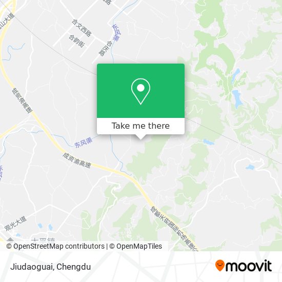 Jiudaoguai map