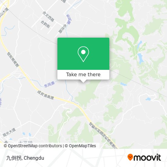 九倒拐 map