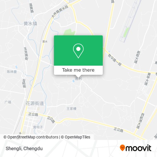Shengli map