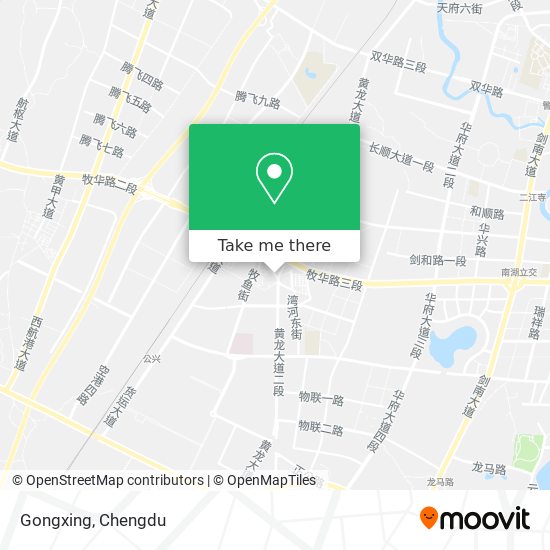 Gongxing map