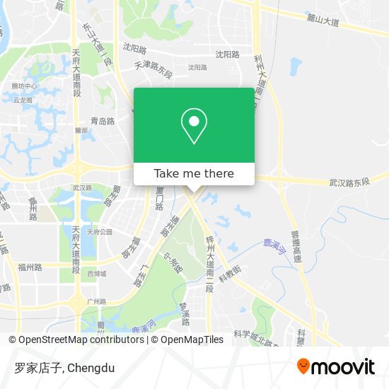 罗家店子 map