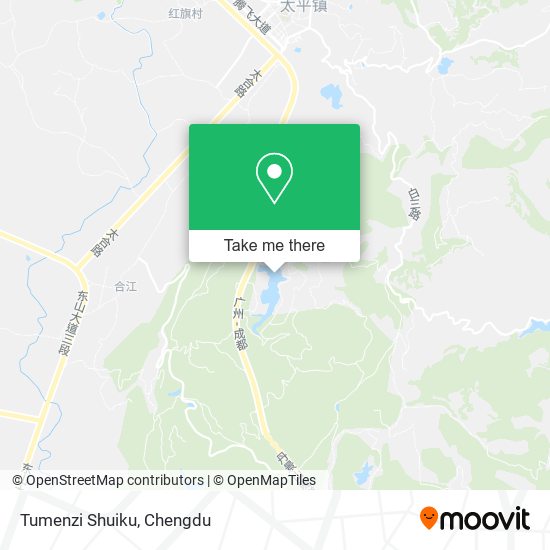Tumenzi Shuiku map