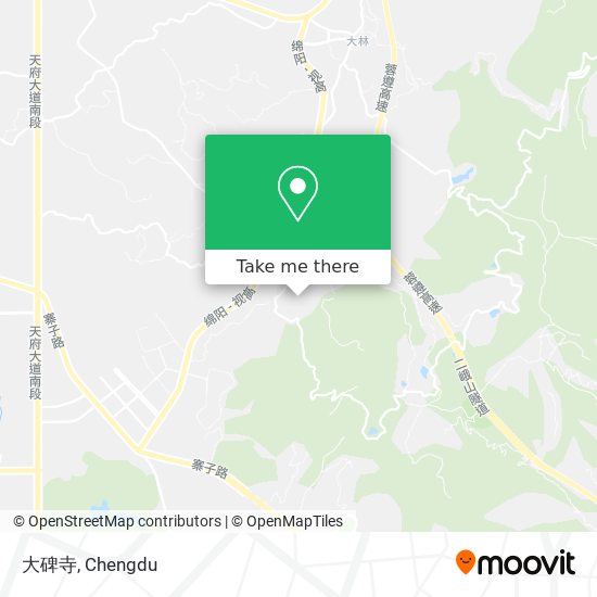 大碑寺 map