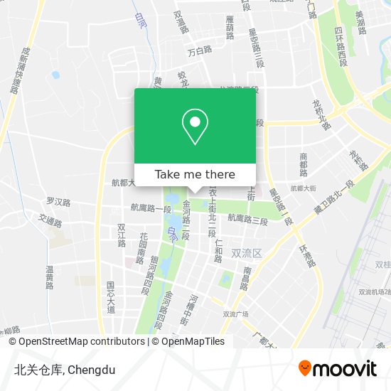 北关仓库 map