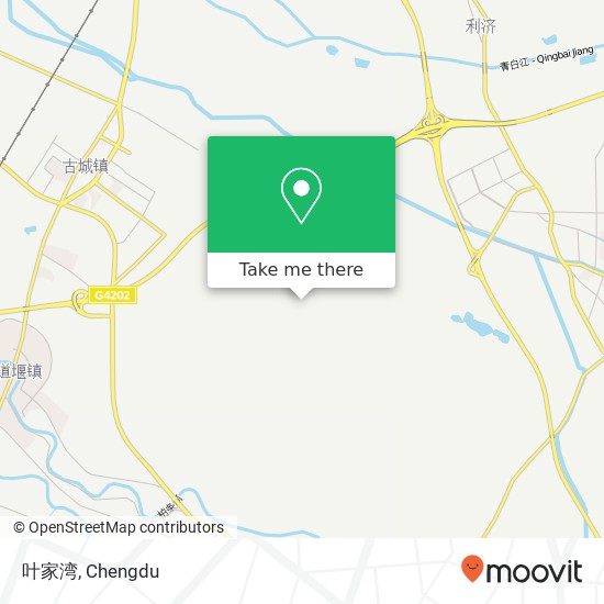 叶家湾 map
