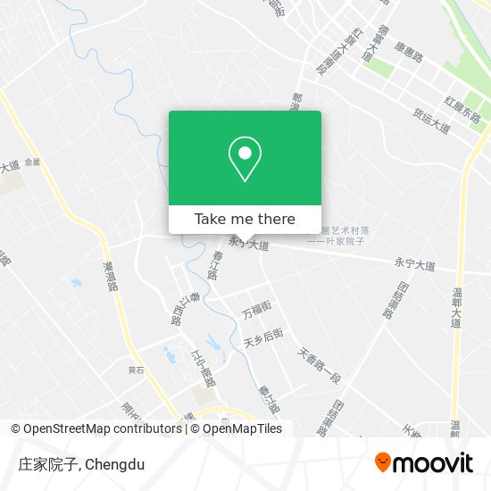 庄家院子 map