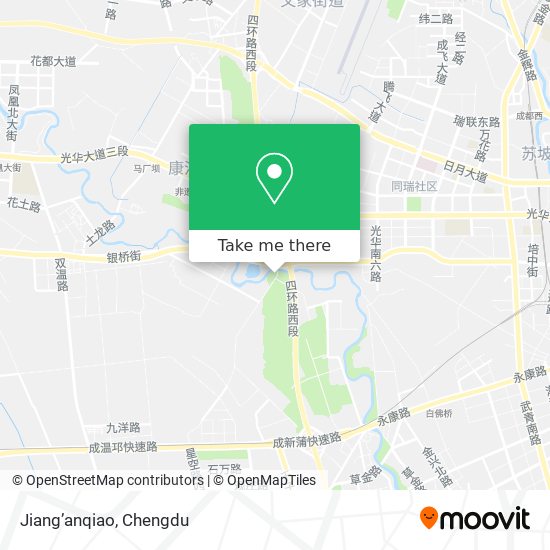 Jiang’anqiao map