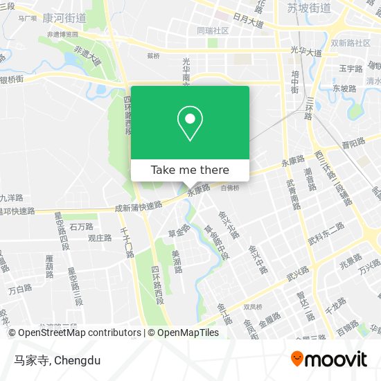 马家寺 map