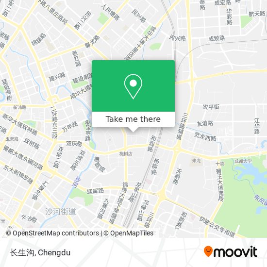 长生沟 map