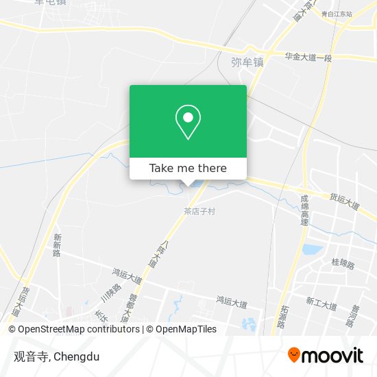 观音寺 map