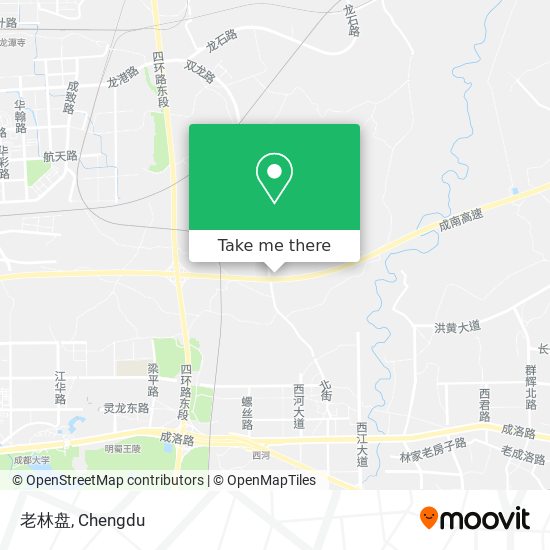 老林盘 map