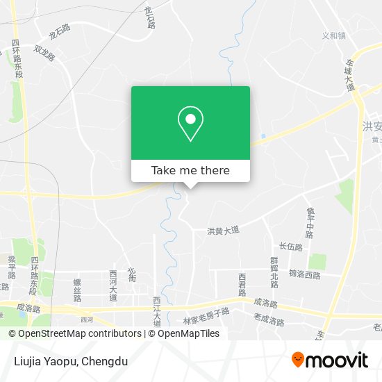 Liujia Yaopu map