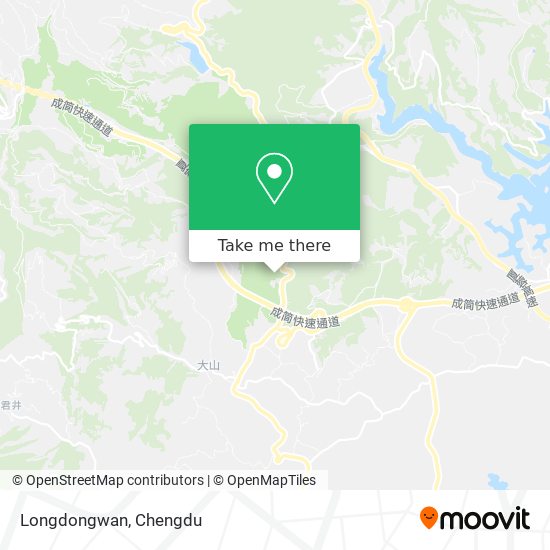 Longdongwan map