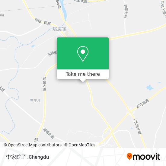 李家院子 map