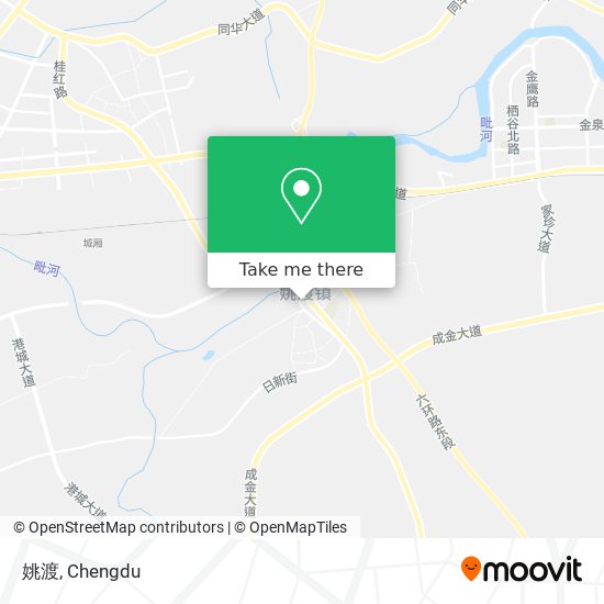 姚渡 map