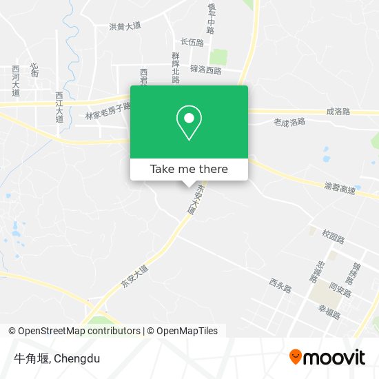 牛角堰 map