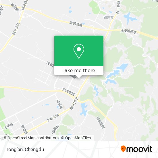 Tong’an map