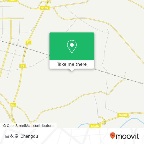 白衣庵 map