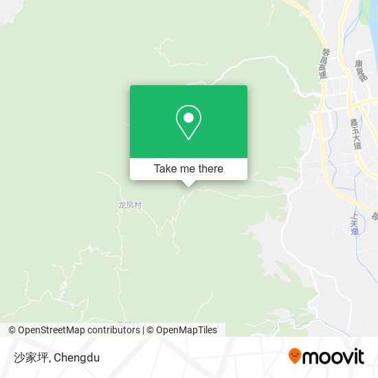 沙家坪 map