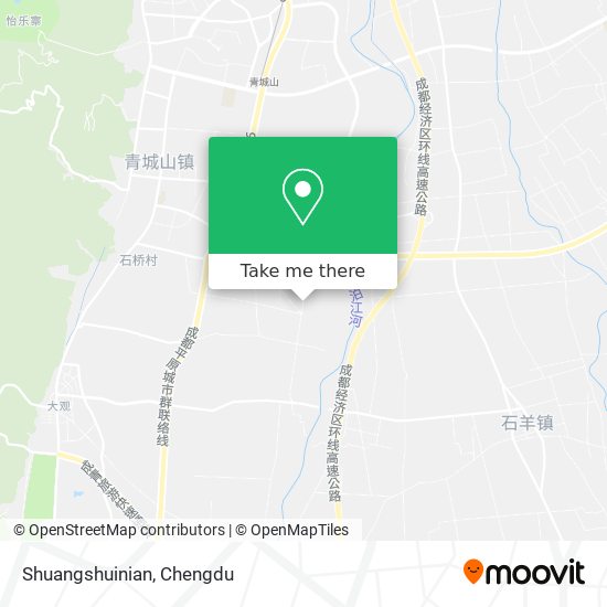Shuangshuinian map