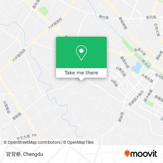 背背桥 map