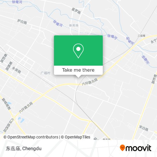 东岳庙 map
