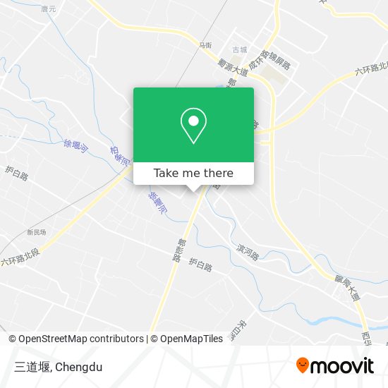 三道堰 map