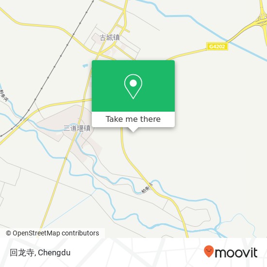 回龙寺 map