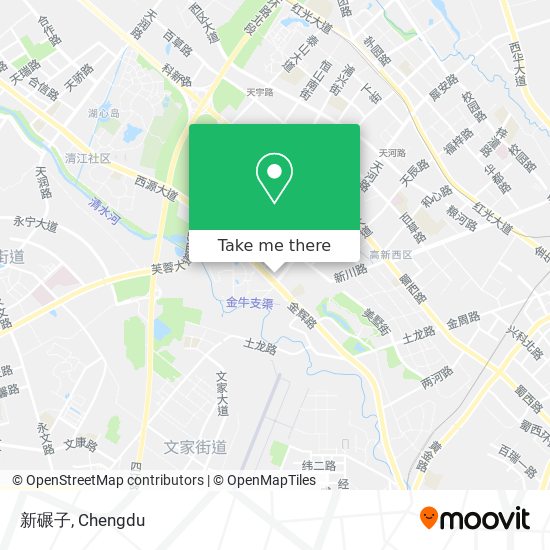 新碾子 map