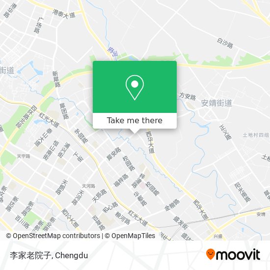李家老院子 map