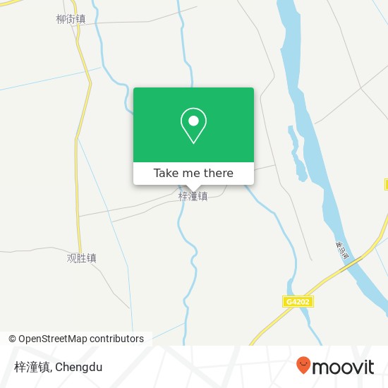 梓潼镇 map