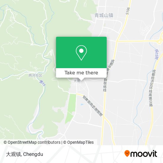 大观镇 map