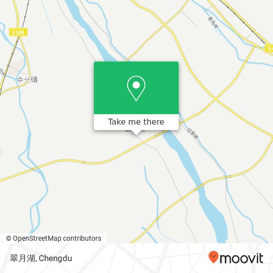 翠月湖 map
