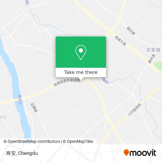 寿安 map