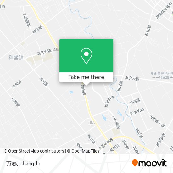 万春 map