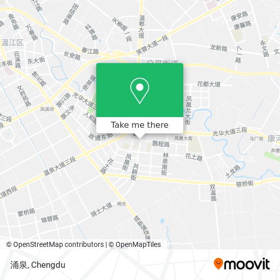 涌泉 map