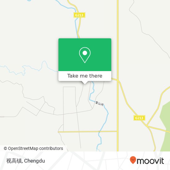 视高镇 map