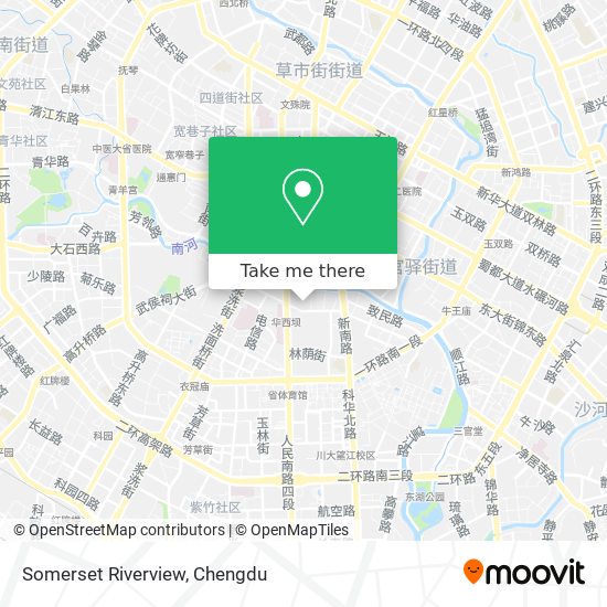 Somerset Riverview map