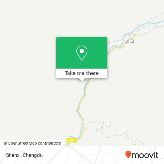 Shenxi map