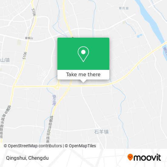 Qingshui map