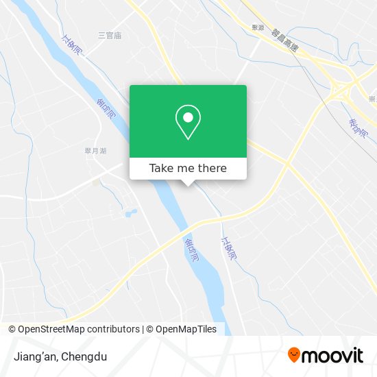 Jiang’an map