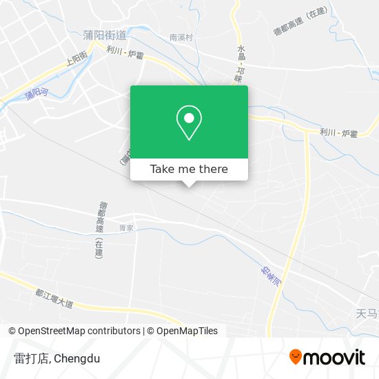 雷打店 map