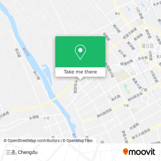 三圣 map