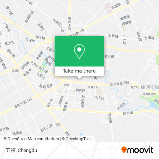 五福 map