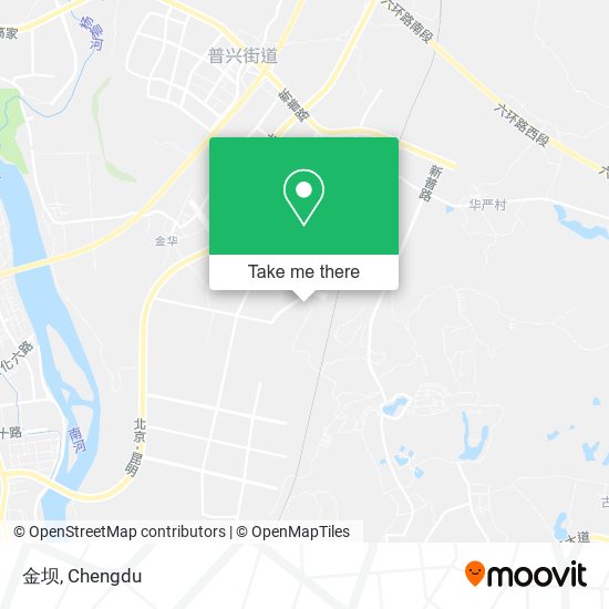 金坝 map